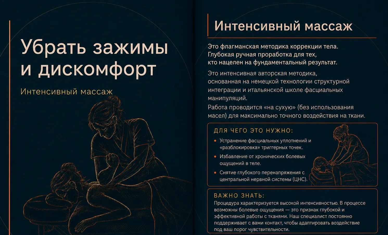 Памятка: Интенсивный массаж