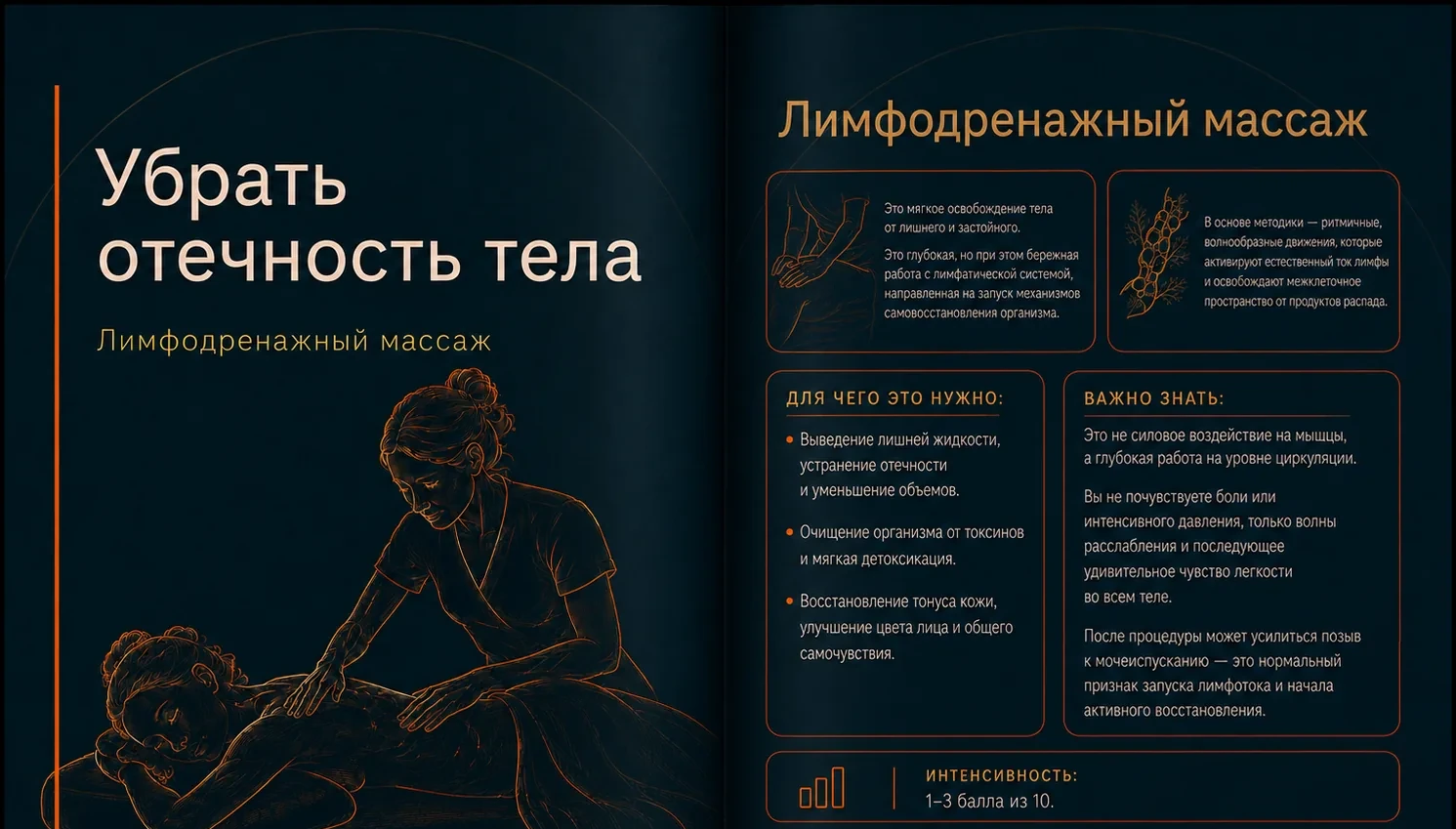 Памятка: Лимфодренажный массаж